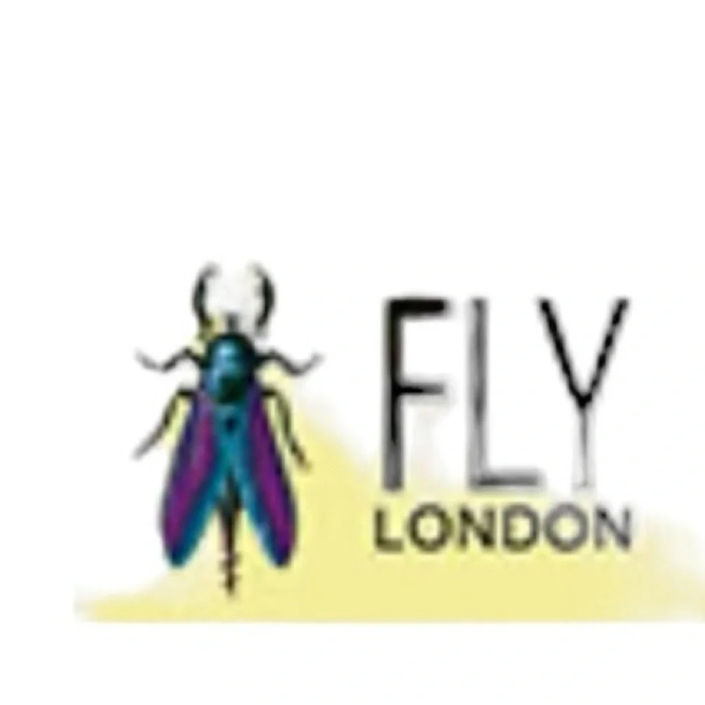 Fly London Black Wedge Sandals - Picture 8 of 9